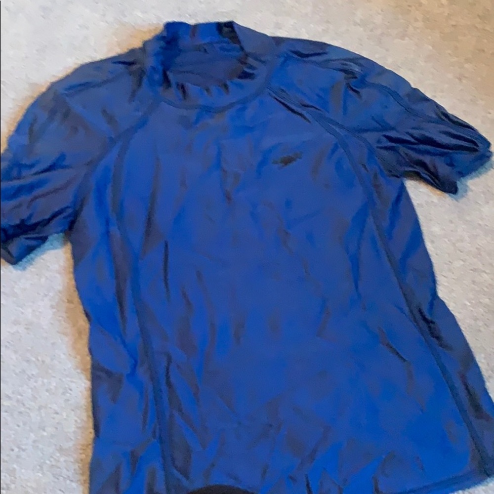 Speedo short sleeve swim shirt boys